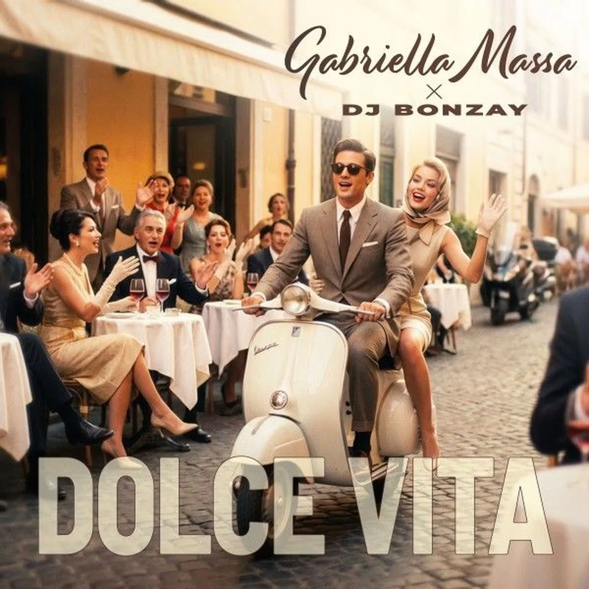 Original-Albumcover 'Dolce Vita' — Gabriella Massa × DJ Bonzay
